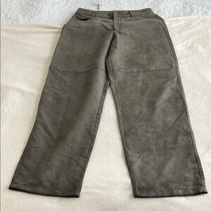 Zara Faux Suede Pants